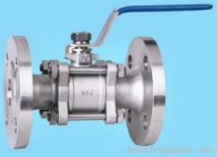 3 pc flange ball valve