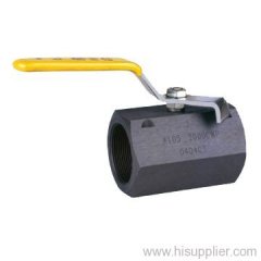 hexangualar ball valve