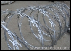 Razor Wire Mobile Security Barrier