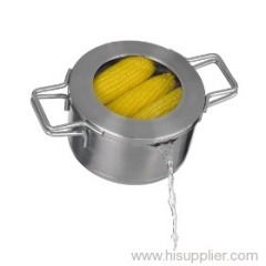 stainless steel pot