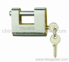 rectangular padlock