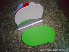 Oval Index Cutting Boards Set