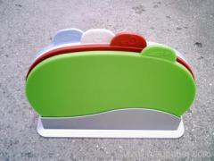 Oval Index Cutting Boards Set