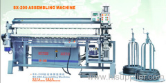 AUTOMATIC SPRING ASSEMBLING MACHINE