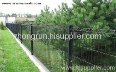 Hot dipped Galvanized Protective Residential Fence