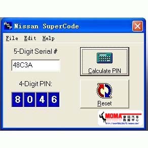 Nissan Supper Code