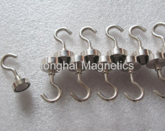 Permanent Neodymium Magnetic Hooks Rare Earth N35 Magnets