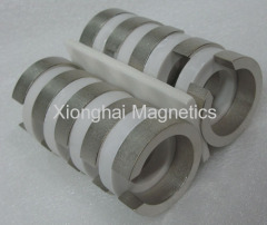 China Supplier Sintered Neodymium Segment Rare Earth Magnets Grade N45 for sale