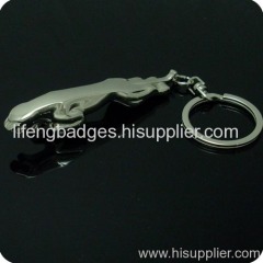 Leopard key ring