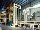 Mineral wool board production line