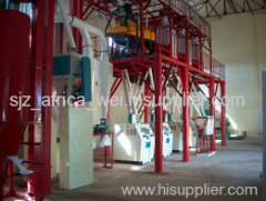 maize flour milling machine