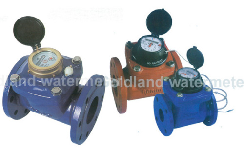 Horizontal woltmann water meter