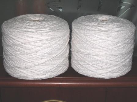 Bleach White Mop yarn