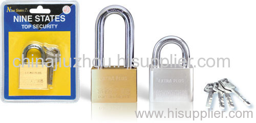 SQUARE BRASS PADLOCK