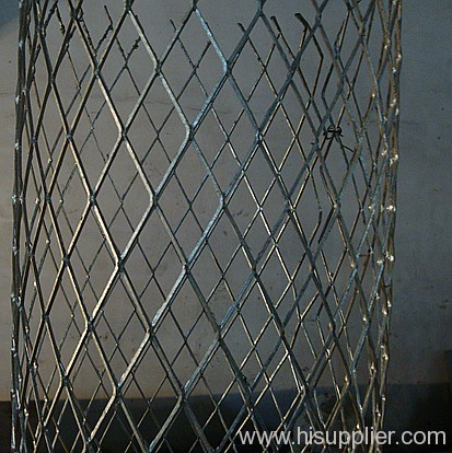 No flattened expanded metal mesh in filtrations