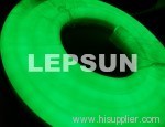 LED neon rope green