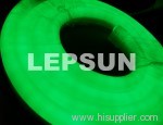 LED neon rope green