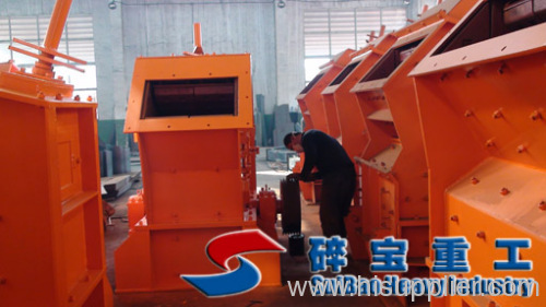 gravel line and impact crusher