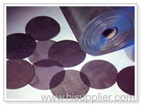 Black wire cloth