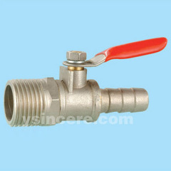 Brass gas ball valve