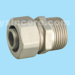 Brass compression fittings for Pex-Al-Pex pipe