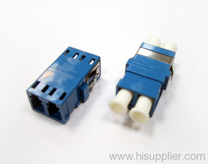 LC fiber optic adapter