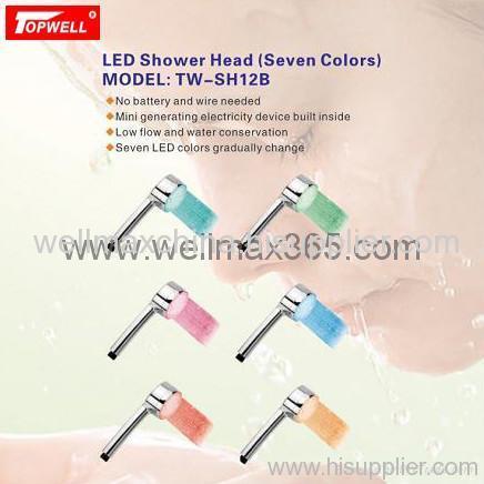 LED Shower with Seven changing Colors