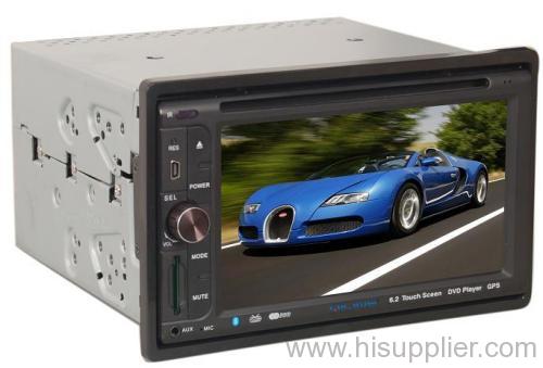 6.2 inch universal car DVD player