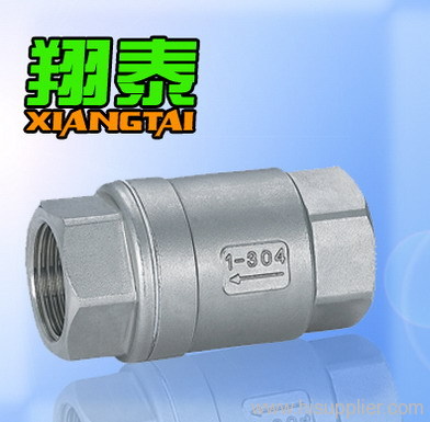 Stainless Steel Screwed Threaded Spring Check valve