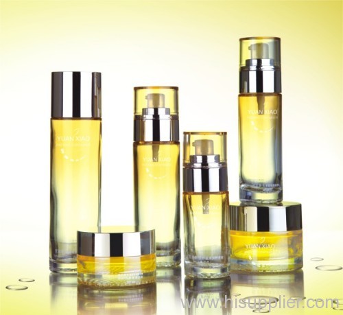 glass cosmetics bottles