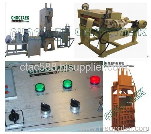 Aluminum foil tableware making machine