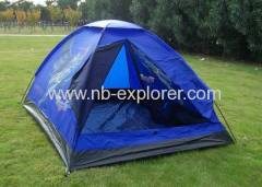 Blue color tents