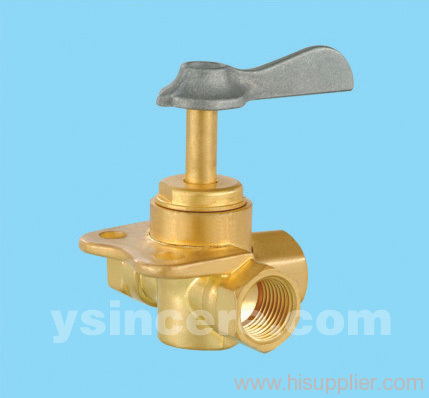 Brass Angle Valve Forged Body Aluminium Handle