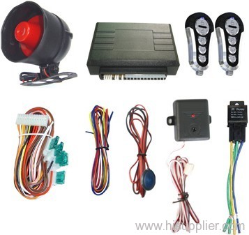 basic function car alarm system