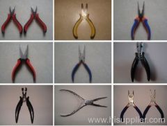 Hair extension pliers