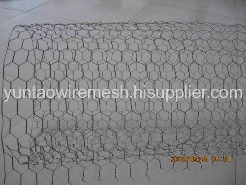 Hot dipped galvanized hexagonal wire meshes