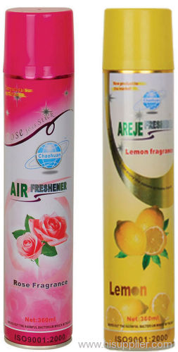 Aerosol household air freshner