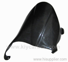 motorcycle parts carbon fiber rear hugger