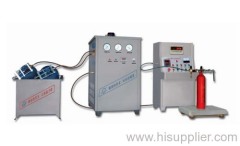 CO2 fire control filling machine