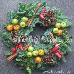 artificial christmas wreath