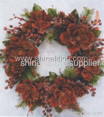 artificial christmas wreath