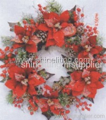 artificial christmas wreath