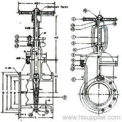 JIS Marine Cast Steel Gate Valve