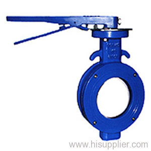 Wafer Type Soft Seal Butterfly Valve