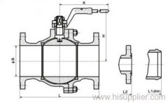 Cast Steel Ball Valve