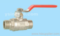 Brass Ball Valve Forged Body Steel Handle