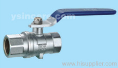 Brass Ball Valve Forged Body Steel Handle Full Bore