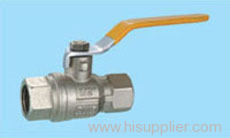 Brass Ball Valve Forged Body Steel Handle Full Bore