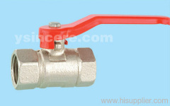 Brass Ball Valve Forged Body Steel Handle Full Bore