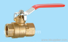 Brass Ball Valve Forged Body Steel Handle Full Bore